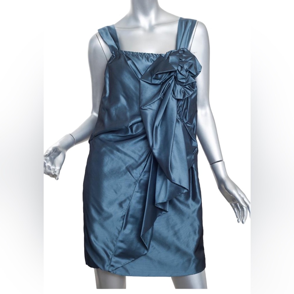 MARC JACOBS Womens Blue Silk
Sleeveless Dress
dress Size 6 NWOT